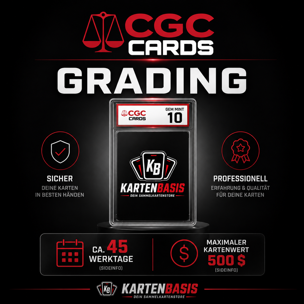 CGC Grading Kartenbasis