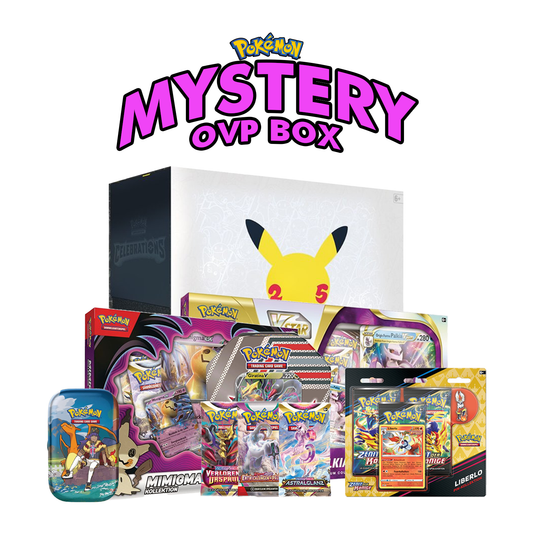 Pokemon OVP-Mystery Überraschungs Box [Basis pack mal!]