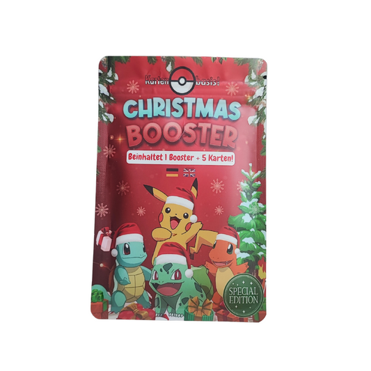Kartenbasis Pokemon Christmas Booster