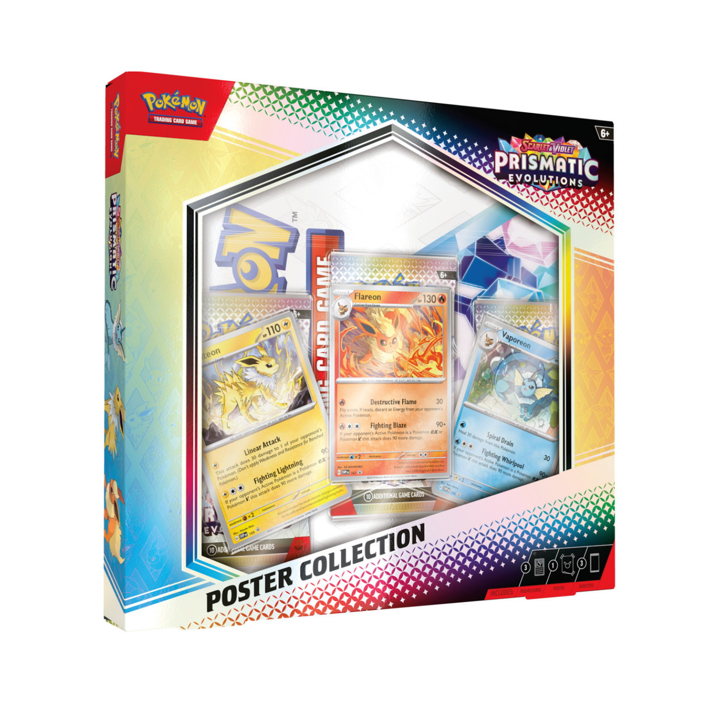Pokemon Prismatic Evolutions Poster Box