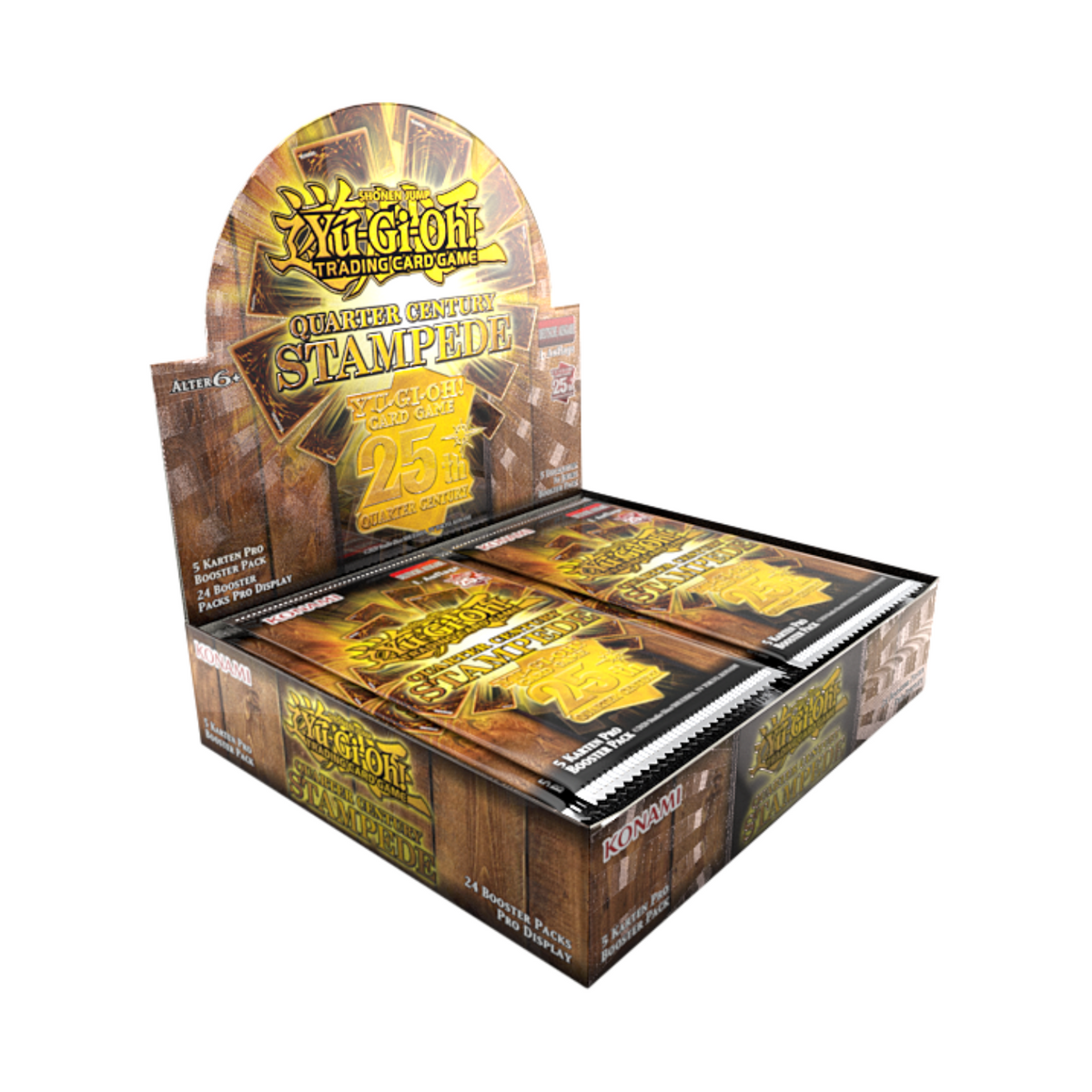 Yu-Gi-Oh! Quarter Century Stampede Booster Display [deutsch]