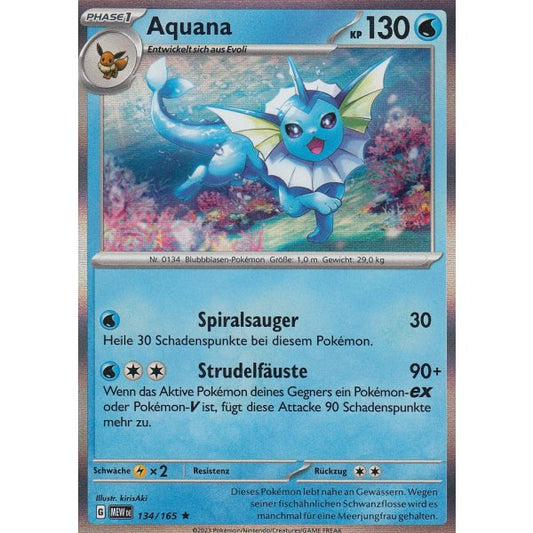 Aquana 134/165 Holo [deutsch]