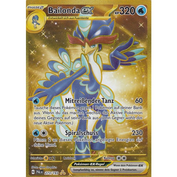 Bailonda EX 273/193 Goldkarte
