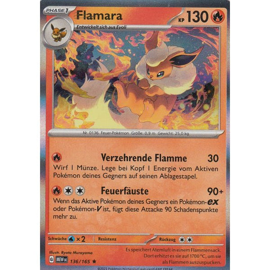 Flamara 136/165 Holo 
