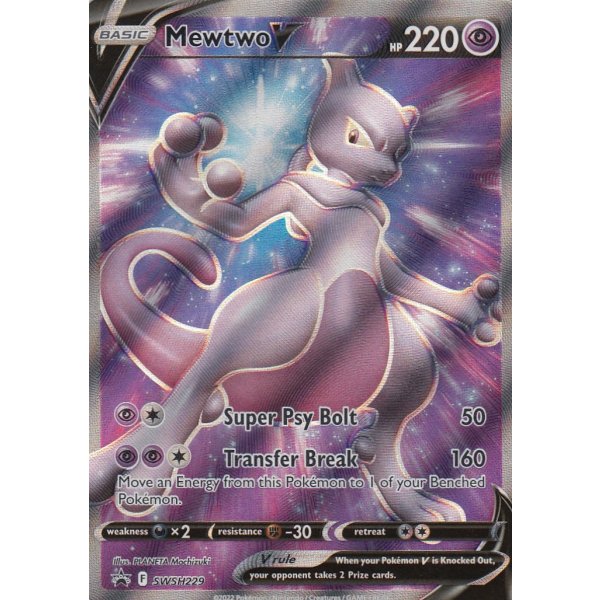 Mewtwo V Pokemon Go Karte