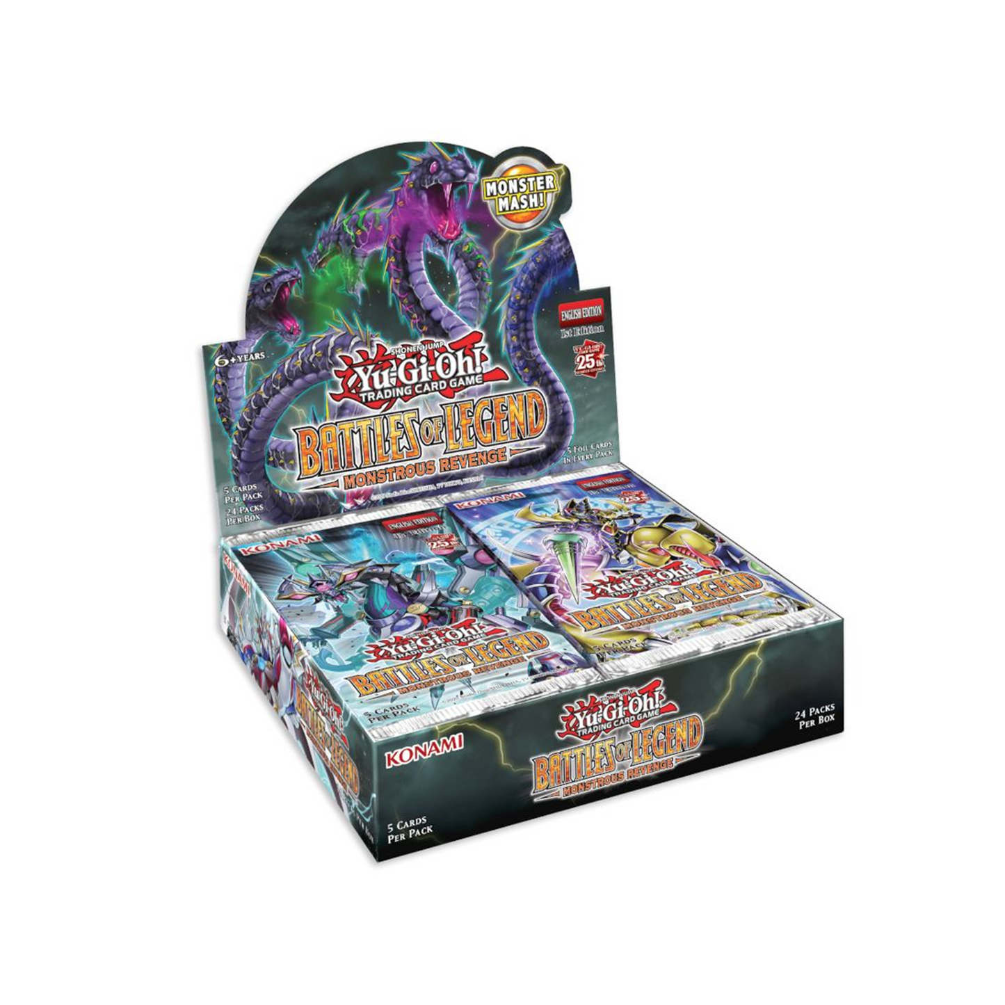 Yu-Gi-Oh! Battle of Legends Monstrous Revenge Display [deutsch]