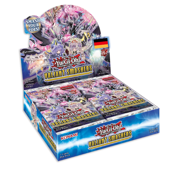 Valiant Smashers Display - deutsch