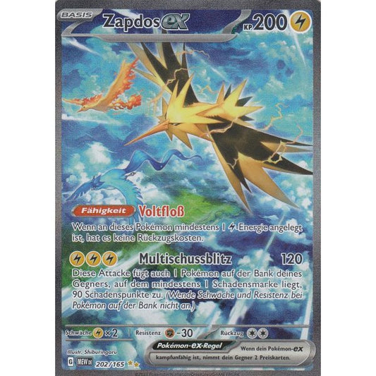 Zapdos ex 202/165 MEW 151