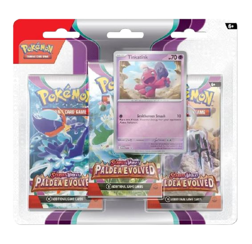 Pokemon Entwicklungen in Paldea 3 Pack Blister [deutsch]