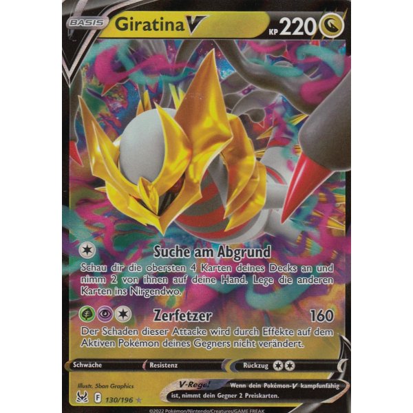 Giratina V verlorener Ursprung 