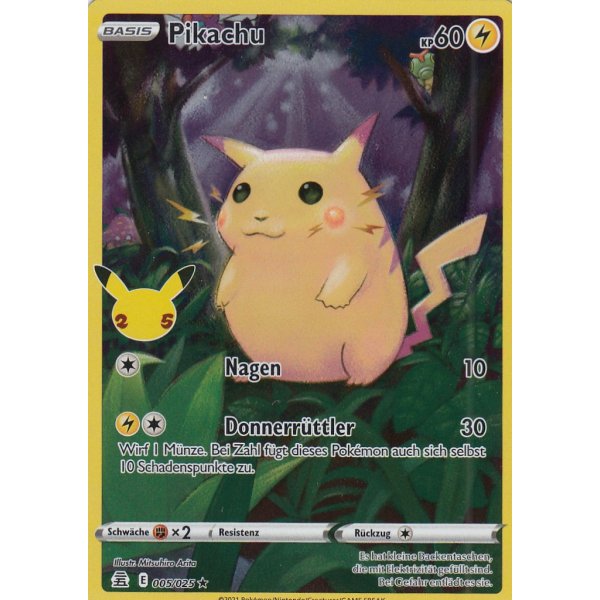 Pikachu 005/025