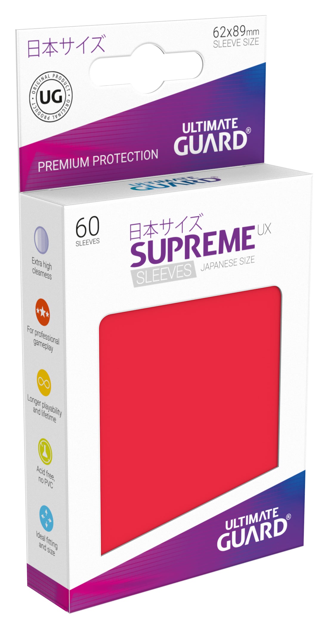 Ultimate Guard japanese Hüllen Matt [60] verschiedene Farben